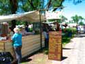 Food stand at Prairie Rendezvous